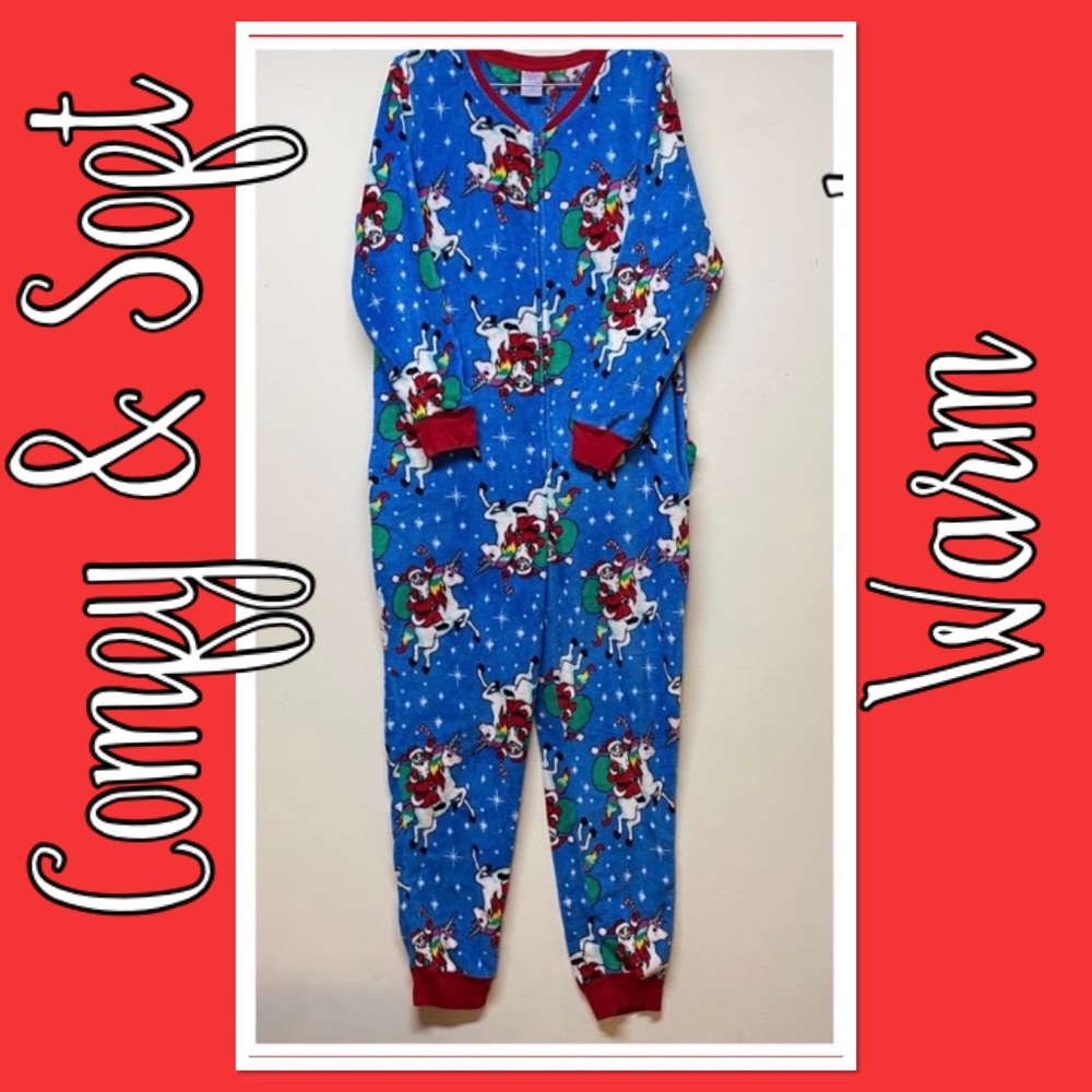 Soft Fleece One Piece Pajama Set A212